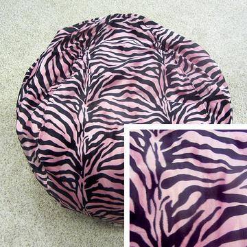 Zebra print bean bag chair best sale